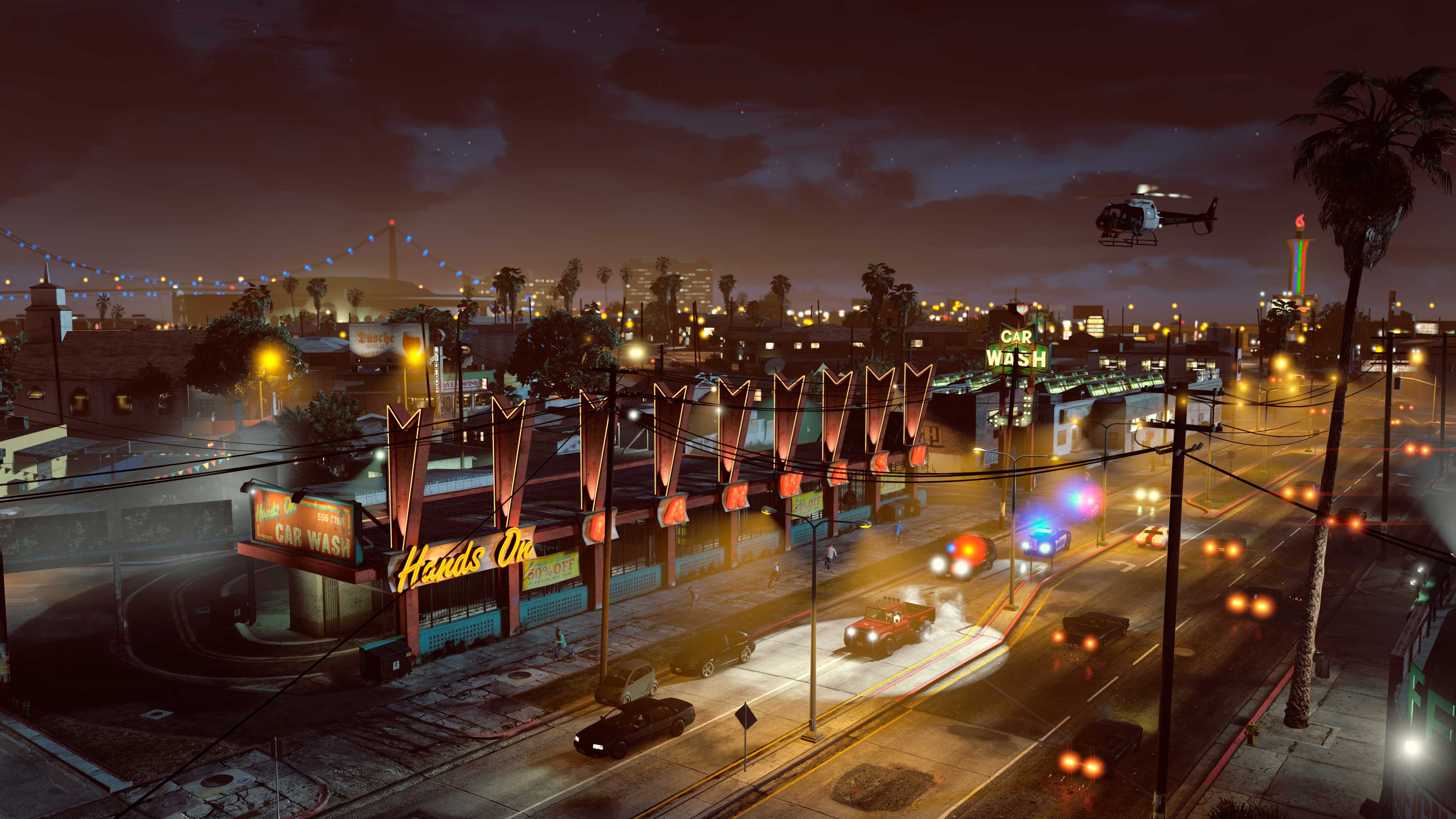 Vista de Los Santos en GTA V